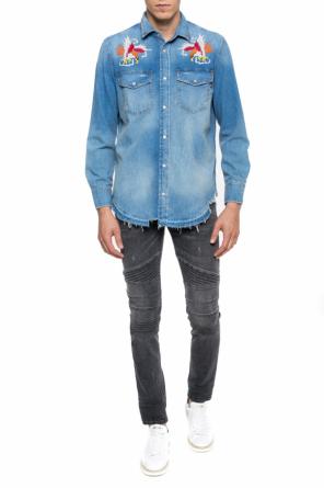 Embroidered denim shirt, zdjęcie 2 Embroidered denim shirt od Diesel